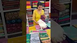 Sahitha Studio&rsquo;s Exclusive Mangalagiri Handloom Dress Materials | 📞 88855 54409