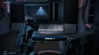 Mass effect 3 demo multiplayer Infiltrator gameplay - Firebase white