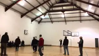 Indoor Free Flight Flying - Mass Launch