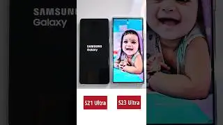 S21 Ultra Vs S23 Ultra boot test #samsung #youtubeshorts #shorts