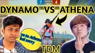 DYNAMO VS ATHENA PUBG MOBILE
