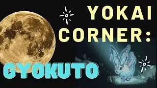 Yokai corner: rabbit on the moon Gyokuto