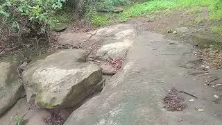 Explorando a natureza:  Chuva, rancho, estradas e riacho.