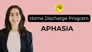 Aphasia Exercises for Home Discharge Program