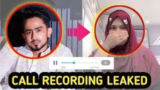 Adnaan 07 And his Sister Call Recording Leaked 😲And Viral | Reality Of Fight 😡