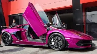 Lord Aleem Taking Delivery Of His 1 of 1 Lamborghini Aventador SVJ