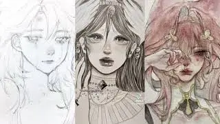 🎀✨#2 Tổng hợp tiktok tranh vẽ  🎨🖌️của các đại thần artist 🇻🇳🌈🌷💐🌷#art #draw #vetranh #danve #xuhuong