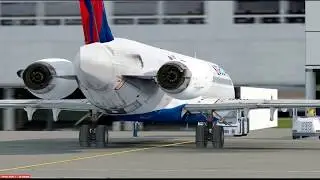[P3D] Flythemaddog - Seattle to San Francisco feat Leonardo MD-80