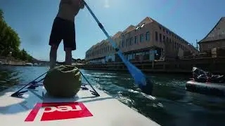SUP TV | Paddleboarding Copenhagen&rsquo;s Canals | Part 1: A Perfect Summer Day in 4K Slow TV Water ASMR