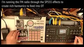 Elektron Octatrack Live Resampling FM Radio - This will blow your mind!
