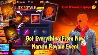 Got Obito Mask From New Naruto Royale In Freefire Event Today|New Naruto Royale Event Freefire Today