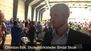Christian Bak, Skoledistriktsleder Sindal Skole, Temaaften Om Folkeskolereformen