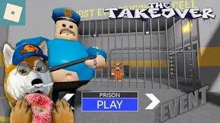 ПОБЕГ ИЗ ТЮРЬМЫ ГАРРИ РОБЛОКС ИВЕНТ The Takeover | BARRY'S PRISON RUN! OBBY ROBLOX