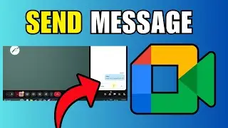 How To Send Message in Google Meet - New Method