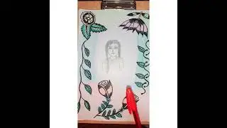 My Sister Drawing #so cute