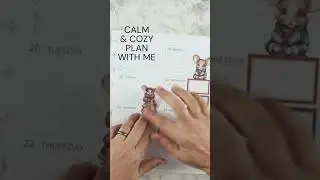 Cozy & Calm Plan With Me #happyplanner #planning