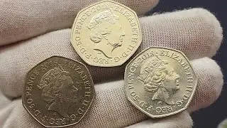 YOUR FAVOURITE 3 UK BEATRIX POTTER 50P COINS REVEALED!