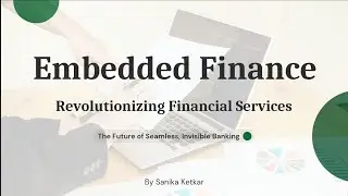 Embedded Finance | Trend in finance | Fintech | #growingfintech #finance #MBA #NewConcepts 