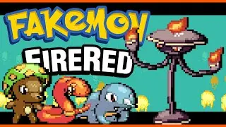 Pok&eacute;mon FireRed but it's has Fakemon