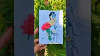 Zhenhina Art Work Creation 🎨 #youtubeshorts #zhenhina #art #artwork #jhaninacreation