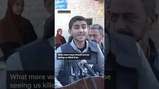 Palestinian journalists have a message for the world