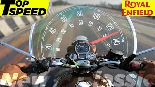 2025 Royal Enfield Classic 350 Bs7 Top speed test 😱🤯 | kitna bhagti h BS7 Engine Bullet 🙂&zwj;&harr;️