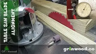 🟢 Table Saw Alignment for Perfect Clean Cuts