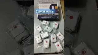Electric Lock Remote Supply, Electronic Door lock for main gate with remote #centrelock #doorlock