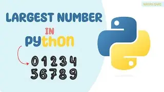 Find the Largest of 3 Numbers in Python | Python Program | Naman Garg