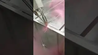 handheld laser weld fast speed, no blackening, no spatter, good forming, no need to grind weld seam