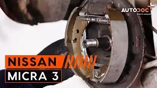 Πώς αντικαθιστούμε τακάκια οπίσθιων φρένων σε NISSAN MICRA 3 ΟΔΗΓΊΕΣ | AUTODOC