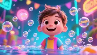 Mermaids Bubble Dance Song | Underwater Dance Party for Kids | Fun Mermaid Rhyme
