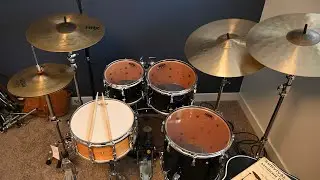 Yamaha Absolute Hybrid Maple | First Time Playing My New Kit