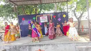Sandalle sandalle dance performance by students #sankranthi 