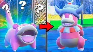Как эволюционировать Слоупока в Слоукинга без друзей в Pokemon Scarlet & Violet