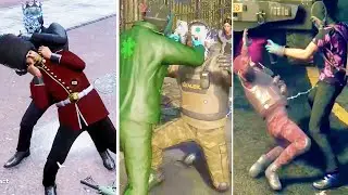 Watch Dogs Legion - All Takedowns, Executions & Melee Combat (Watch Dogs 2020)
