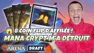 Il gagne 8 fois de suite le coin sur Mana Crypt 😱 | Powered Cube Arena | MTG Arena