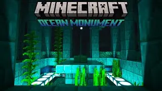 Minecraft Yungs Ocean Monument Mod Exploration with Rethinking Voxels Shaders