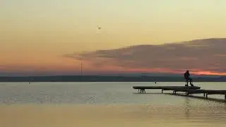 sunrise on the edge of the earth