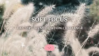 365 Days Meditation Challenge | Day 324 - Soft Focus 🍂
