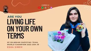 Esha Singh, Indian Shooting Team World Champion 2022 25m JR #bharatkechampionathlete #podcast