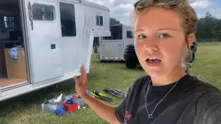 Prepping My Horse Trailer For Upgrades!! (Pt 1)
