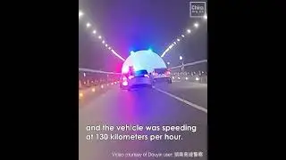 Changsha traffic police stage a high-speed rescue