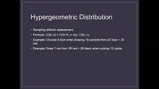 Business Statistics: Discrete random variables