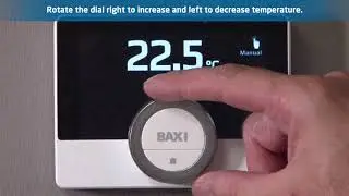 Baxi uSense - How to enable manual mode | uSense Smart Room Thermostat App