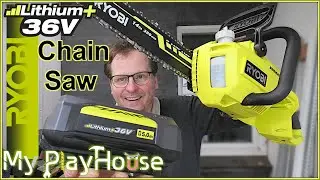 Ryobi Brushless Chainsaw RY36CSX35A-150 (Li-ion 5,0 Ah, 36 V) - 1068