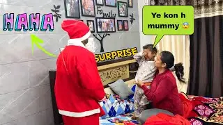 Jiya ke sath ho gya Prank || Real santa in house || priya jeet vlogs #couplevlog