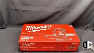 Milwaukee M18 Cordless 2-Speed Grease Gun (Unboxing)