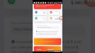 Recompensas que ganhas por cada 2$ q conseguires (   Seja pago para usar m&iacute;dias sociais com o Tap 2