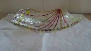 Art glass by Lone L&oslash;kke Leth